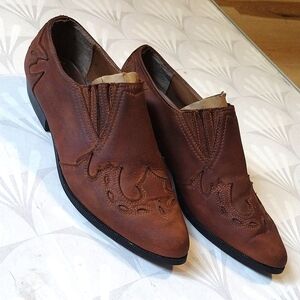 Vintage alibi western style ankle boot